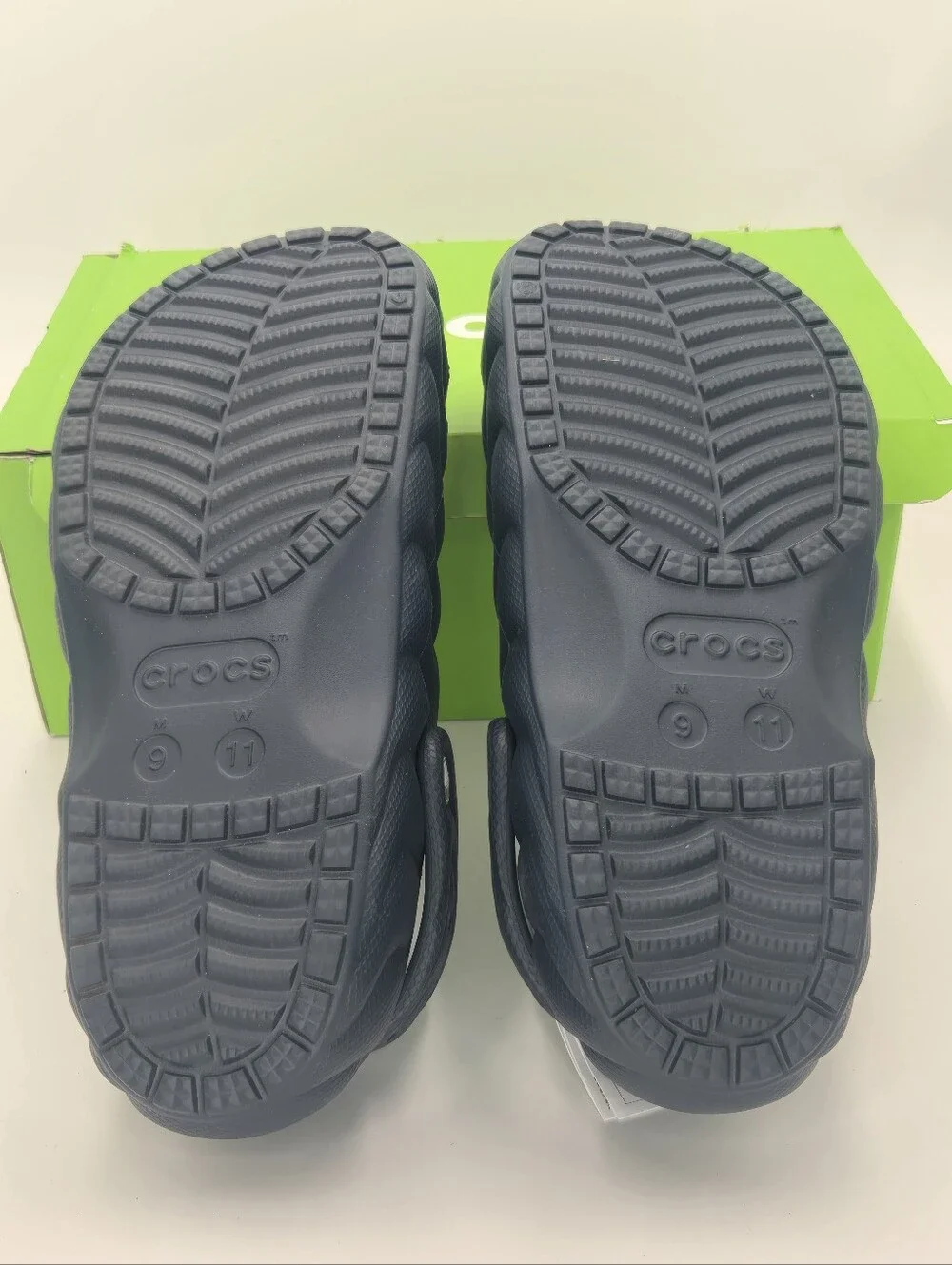 Crocs Classic Lined Overpuff Clog Nightfall Navy Unisex Size Men's 9 Women's 11